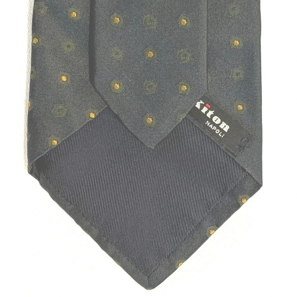 Vintage KITON - Louis Boston Design Tie - Made in Italy 100% Silk